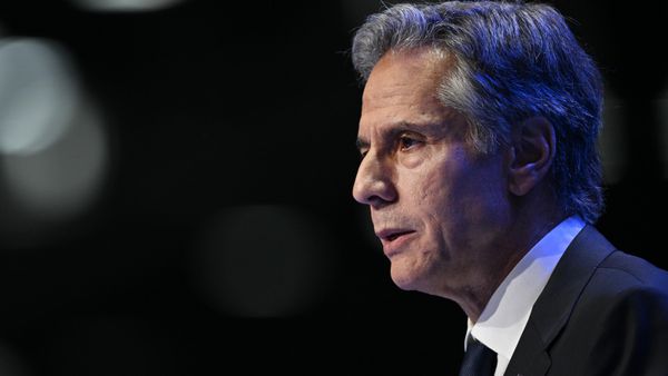 US Secretary of State Anthony Blinken talks to the media during a news conference - Sputnik International