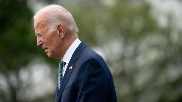US President Joe Biden looks on as India's Prime Minister Narendra Modi apeaks during a welcome ceremony on the South Lawn of the White House in Washington, DC, on June 22, 2023 - Sputnik International