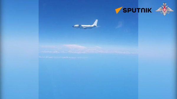 The Ministry of Defense has published footage taken from a Russian aircraft - Sputnik International