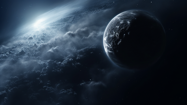 'Planet X' in the Oort Cloud, imagined by Midjourney AI - Sputnik International