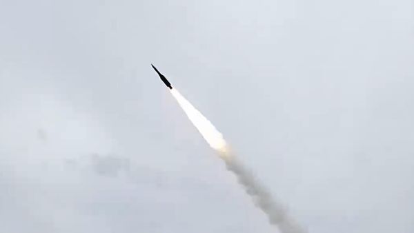 A Russian Navy ship launches missiles during a high-precision attack on Ukrainian military facilities in the course of Russia's military operation in Ukraine - Sputnik International