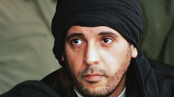 Hannibal Gadhafi, son of ousted Libyan leader Moammar Gadhafi, watches an elite military unit exercise in Zlitan, Libya, Sept. 25, 2011. Hannibal Gadhafi who has been held in Lebanon for more than seven years began a hunger strike Saturday, June 3, 2023, to protest his detention without trial, his lawyer said. Hannibal Gadhafi, son of ousted Libyan leader Moammar Gadhafi, watches an elite military unit exercise in Zlitan, Libya, Sept. 25, 2011. Hannibal Gadhafi who has been held in Lebanon for more than seven years began a hunger strike Saturday, June 3, 2023, to protest his detention without trial, his lawyer said. - Sputnik International