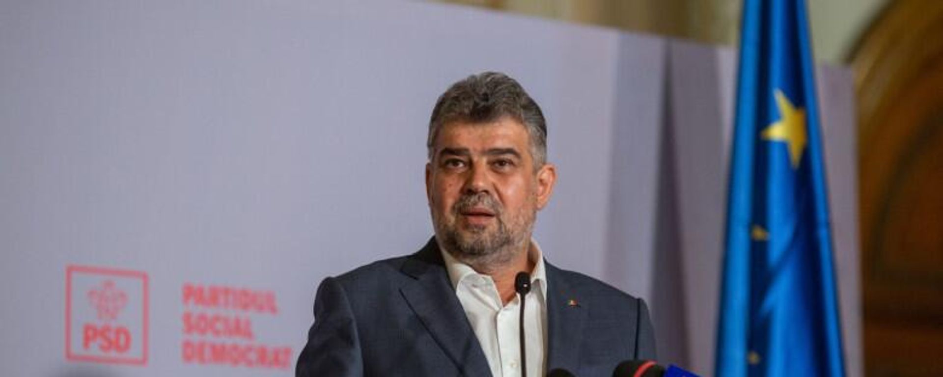 Romanian Prime Minister Marcel Ciolacu 2021 Romanian Prime Minister Marcel Ciolacu 2021 - Sputnik International, 1920, 05.07.2023