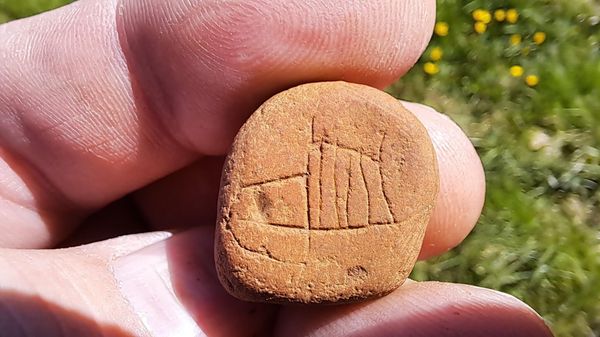 The earliest drawing found in Iceland, dating back to about 800AD - Sputnik International