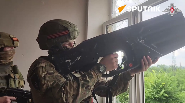 Russian paratroopers down another drone over Artemovsk’s skies - Sputnik International