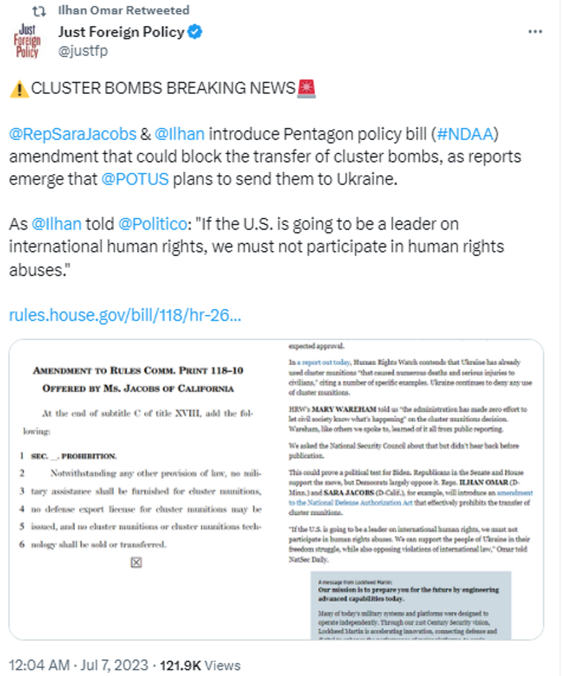 Twitter screenshot. - Sputnik International, 1920, 08.07.2023