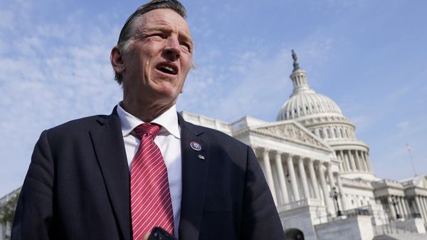 Rep. Paul Gosar, R-Ariz., waits for a news conference at the Capitol in Washington, on July 22, 2021.  - Sputnik International