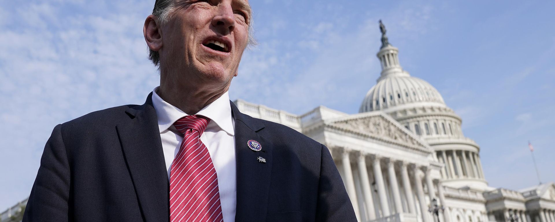 Rep. Paul Gosar, R-Ariz., waits for a news conference at the Capitol in Washington, on July 22, 2021. Rep. Paul Gosar, R-Ariz., waits for a news conference at the Capitol in Washington, on July 22, 2021. - Sputnik International, 1920, 22.09.2023