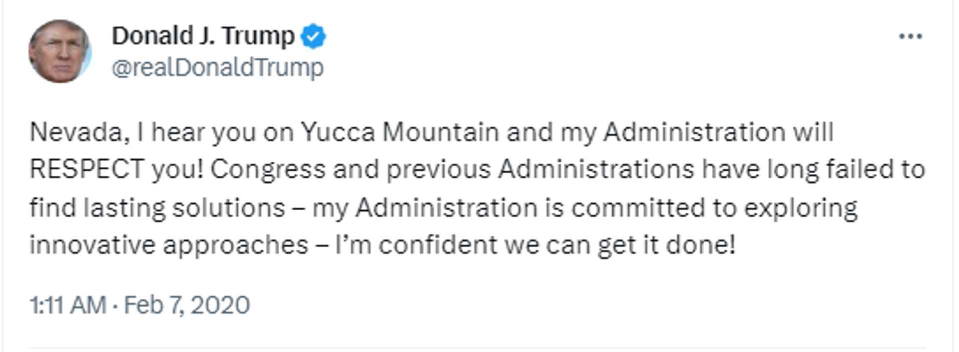 Screenshot of Twitter post by then-President Donald Trump. - Sputnik International, 1920, 09.07.2023