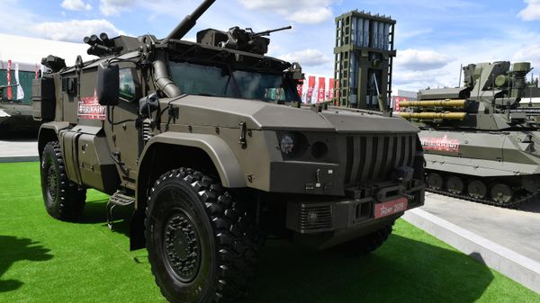 Russia's Drok self-propelled mortar. File photo - Sputnik International