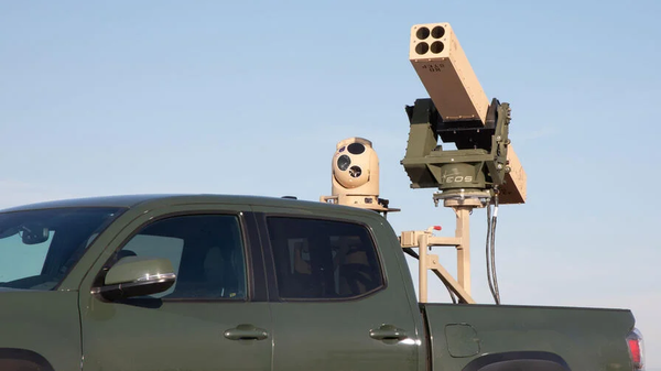 VAMPIRE system mounted on a pickup truck - Sputnik International