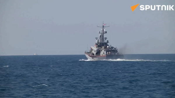 The crews of the missile boats of the Black Sea Fleet fired cruise anti-ship missiles at surface targets during the exercise - Sputnik International