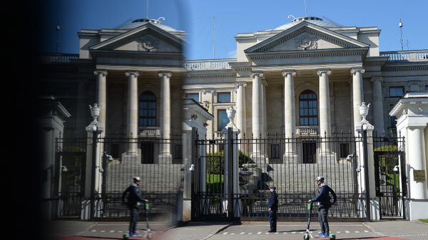 Russian Embassy in Warsaw, Poland - Sputnik International