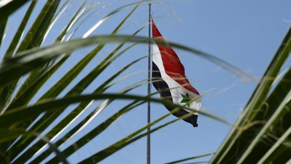 Syrian Flag in Damascus - Sputnik International