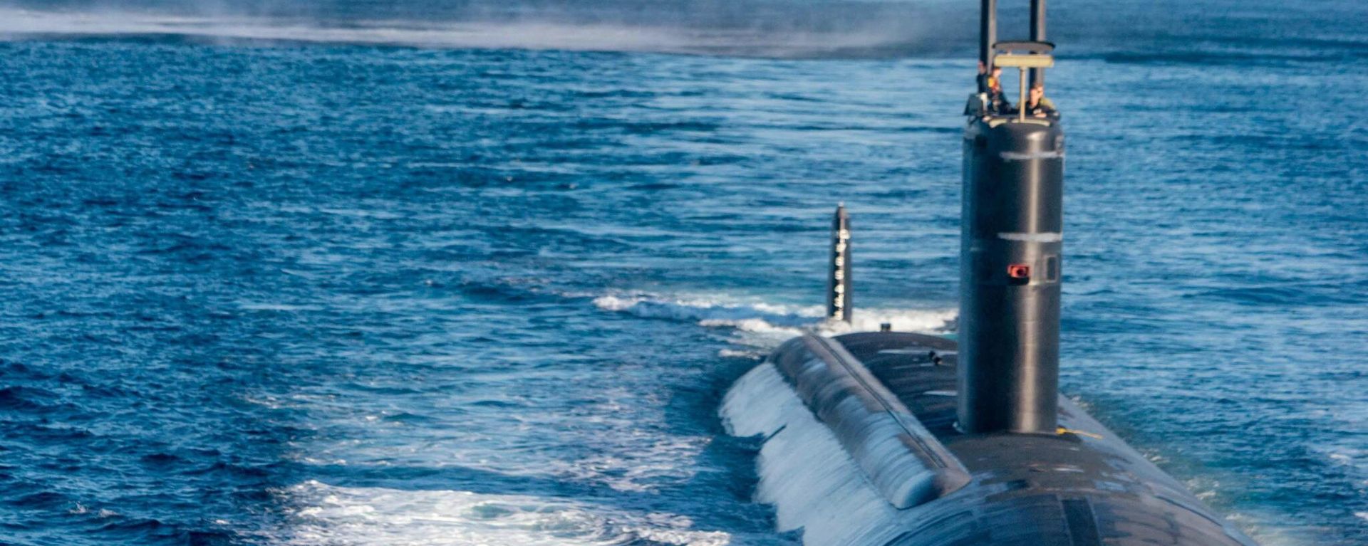 In this photo provided by South Korea Defense Ministry, the USS Ronald Reagan aircraft carrier and the USS nuclear-powered submarine USS Annapolis participate in a joint anti-submarine drill between South Korea, the United States and Japan in waters off South Korea's eastern coast, file photo. - Sputnik International, 1920, 24.07.2023