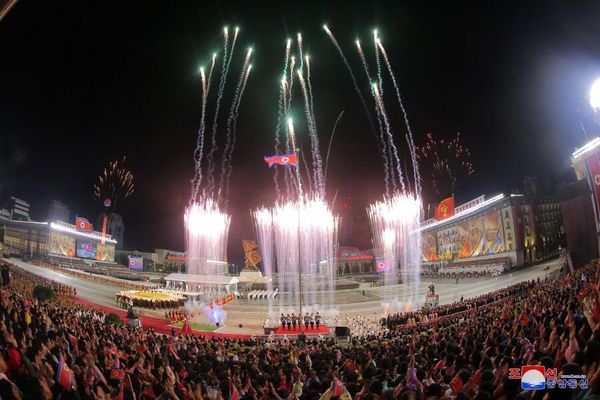 A magnificent show of a military parade in Pyongyang. - Sputnik International