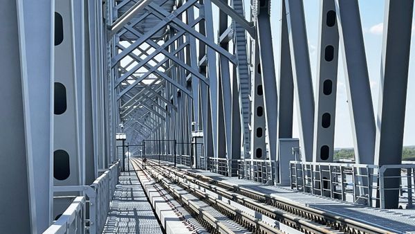 Railroad Bridge over Amur River - Sputnik International