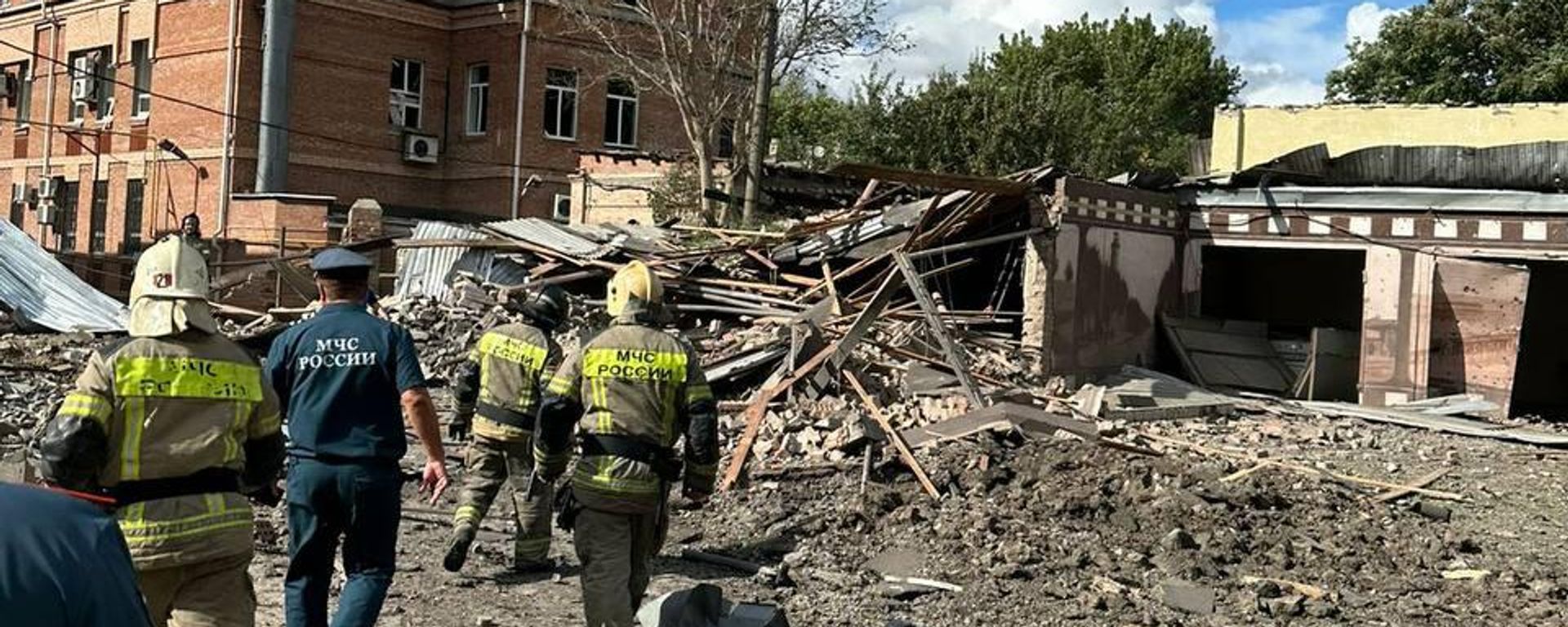 Explosion rocks downtown Taganrog. July 28, 2023 - Sputnik International, 1920, 28.07.2023