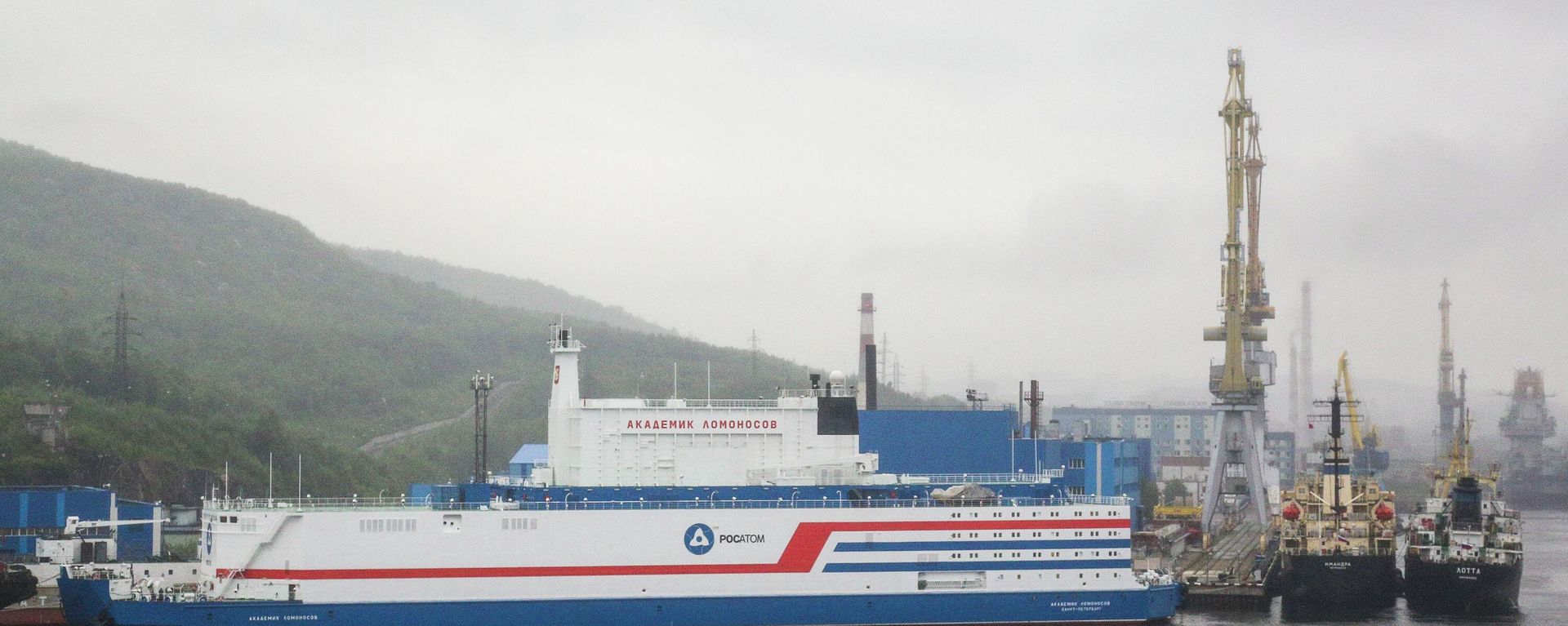 World's first floating nuclear power plant (NPP) Akademik Lomonosov - Sputnik International, 1920, 28.07.2023