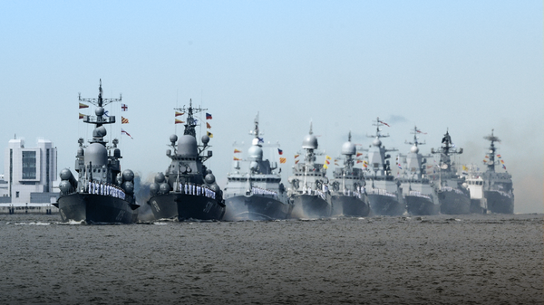 Russian Navy Day cover - Sputnik International