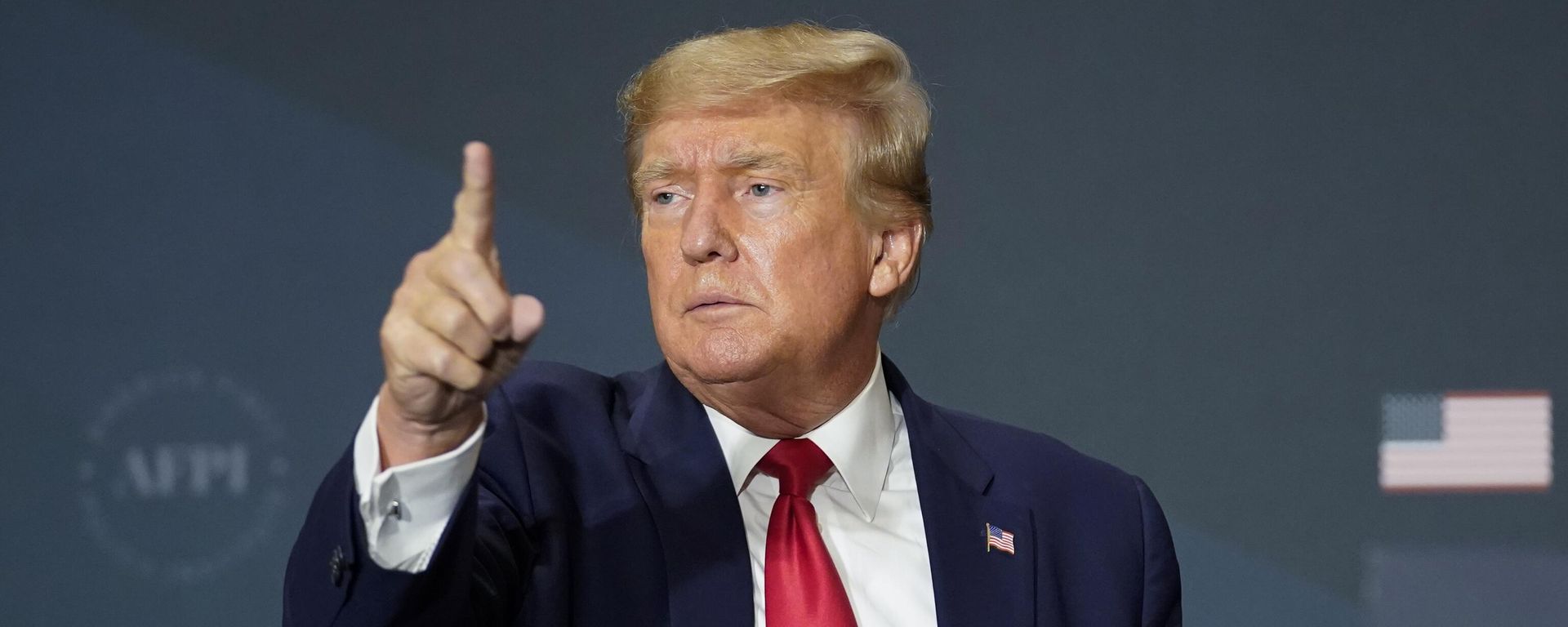 Бывший президент США Дональд Трамп. Архивное фото Бывший президент США Дональд Трамп. Архивное фото - Sputnik International, 1920, 16.10.2023