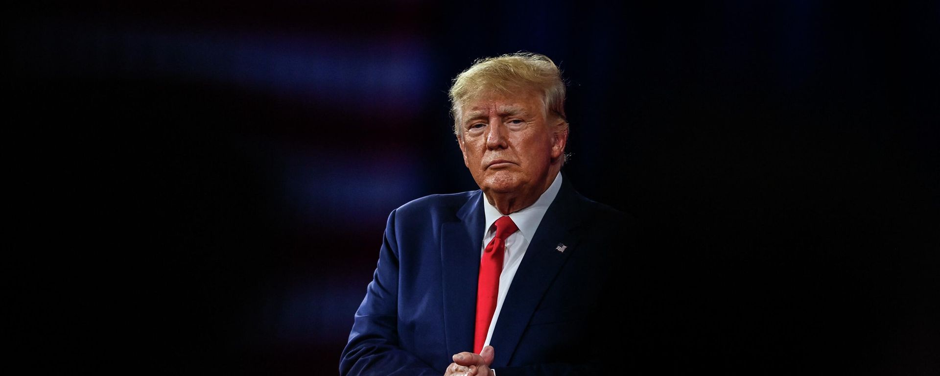Former US President Donald Trump speaks at the Conservative Political Action Conference 2022. File photo. - Sputnik International, 1920, 04.08.2023