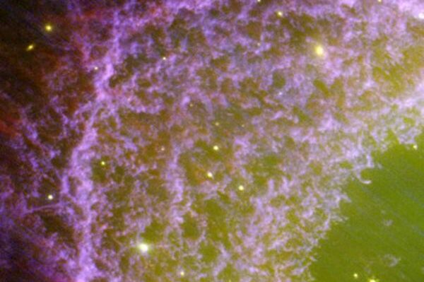 The close-up of part of the nebula shows that the ring consists of large numbers of small clumps. The team counts as many as 20,000 clumps. - Sputnik International