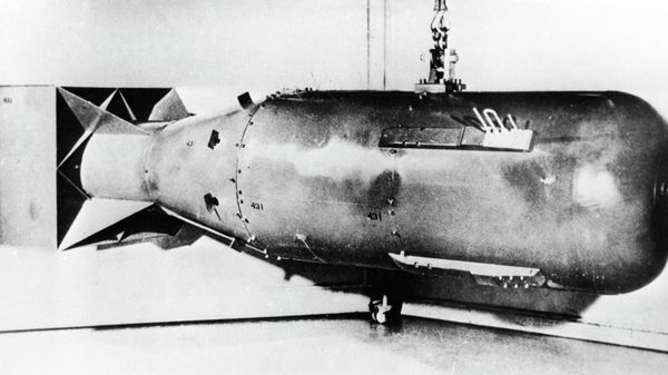 The Little Boy atomic bomb dropped on Hiroshima. A photo taken in August 1945. - Sputnik International