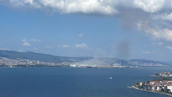 An explosion in the major commercial port of Derince in Turkiye has hit an elevator at the moment of loading a vessel with grain - Sputnik International