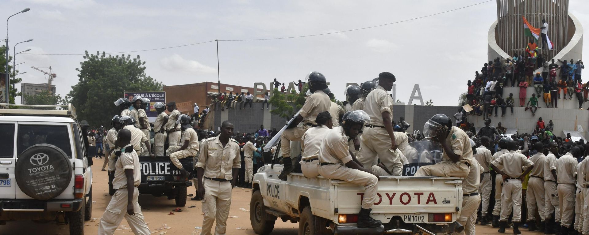 Situation à Niamey, capitale nigérienne, le 30 juillet 2023 Situation à Niamey, capitale nigérienne, le 30 juillet 2023 - Sputnik International, 1920, 12.08.2023