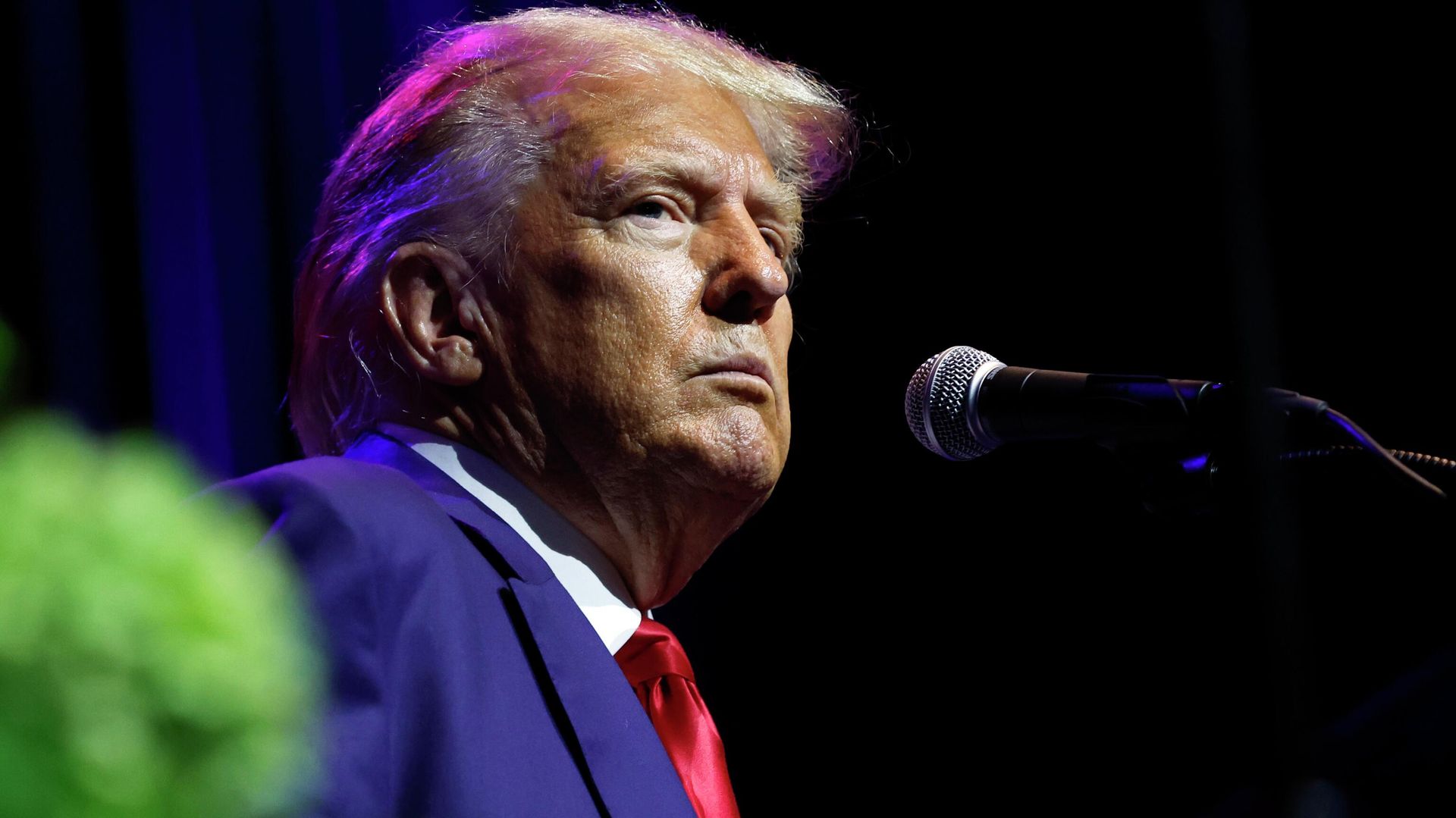 FILE - Former President Donald Trump speaks at a fundraiser event for the Alabama GOP, Friday, Aug. 4, 2023, in Montgomery, Ala. Former Vice President Mike Pence is refuting claims from Trump's legal team that Trump never asked him to reject votes from certain states while certifying the 2020 election.  - Sputnik International, 1920, 05.01.2024