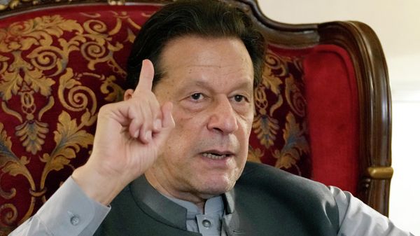 Pakistan's former prime minister Imran Khan at his residence, in Lahore, Pakistan, Thursday, Aug. 3, 2023.  - Sputnik International