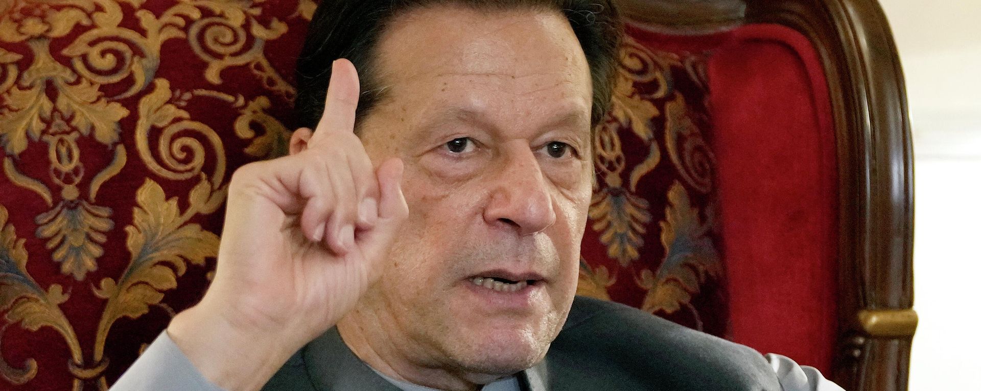 Pakistan's former prime minister Imran Khan at his residence, in Lahore, Pakistan, Thursday, Aug. 3, 2023.  - Sputnik International, 1920, 08.08.2023