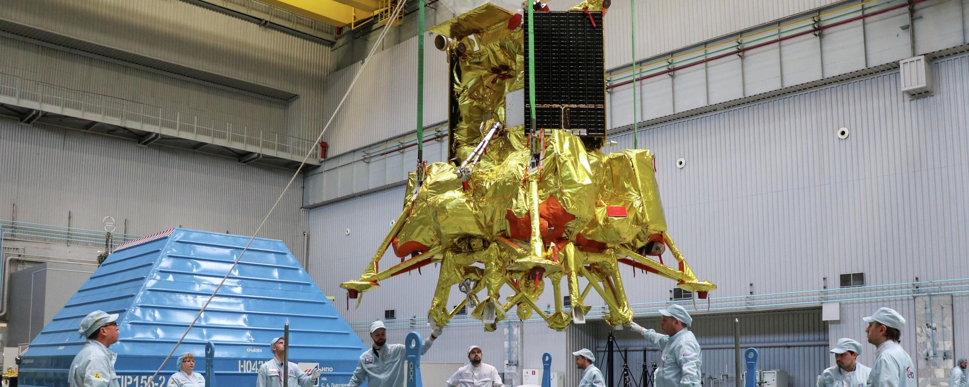 Luna-25 delivered to the Vostochny Cosmodrome in Russia's Far East. August 2023. - Sputnik International, 1920, 10.08.2023