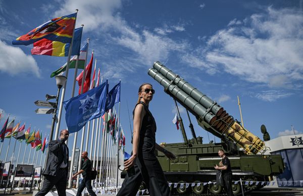 Participant of the Army-2023 International Military-Technical Forum at the Patriot Exhibition and Convention Center. - Sputnik International