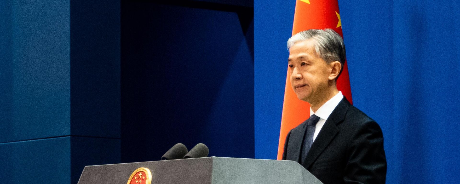 Chinese Foreign Ministry Spokesman Wang Wenbin Chinese Foreign Ministry Spokesman Wang Wenbin - Sputnik International, 1920, 07.02.2024