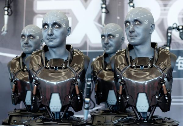 Robots exhibited at the World Robot Conference. - Sputnik International