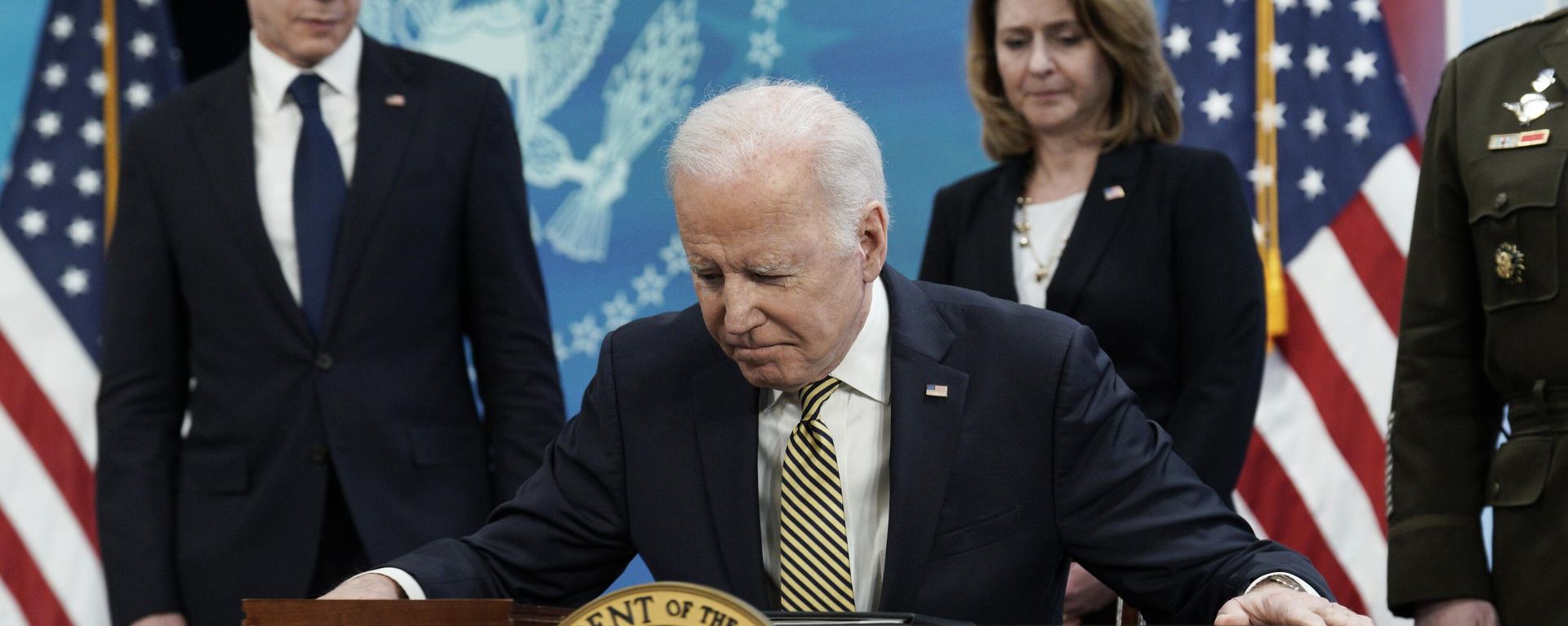 US President Joe Biden Provides an Update on Russia-Ukraine Crisis - Sputnik International, 1920, 20.05.2025