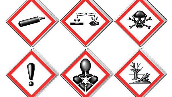 Pictograms featuring all the Globally Harmonized System of Classification and Labeling of Chemicals. - Sputnik International