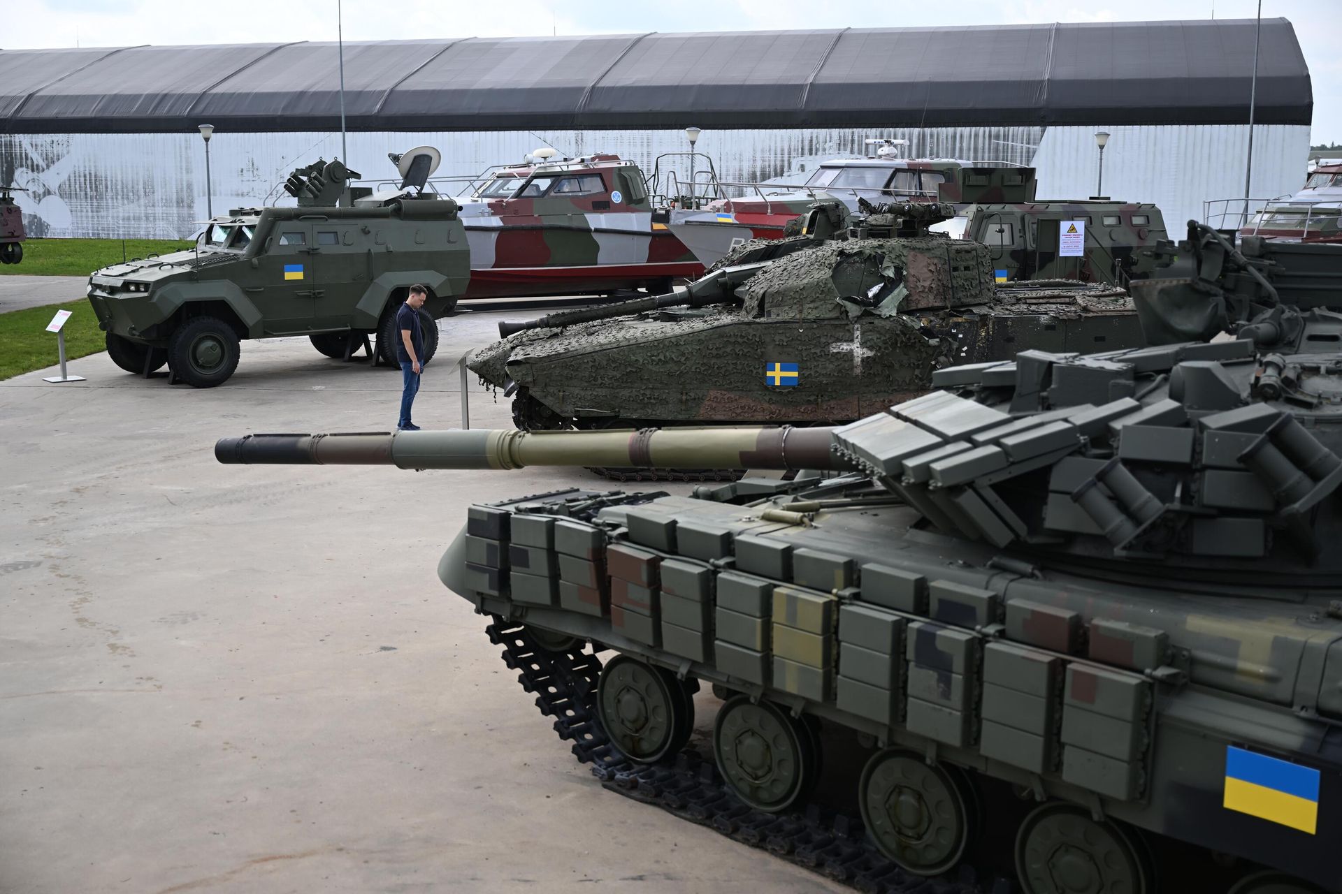 Trophy Ukrainian Military Equipment at the Army-2023 Expo. File photo - Sputnik International, 1920, 20.08.2023