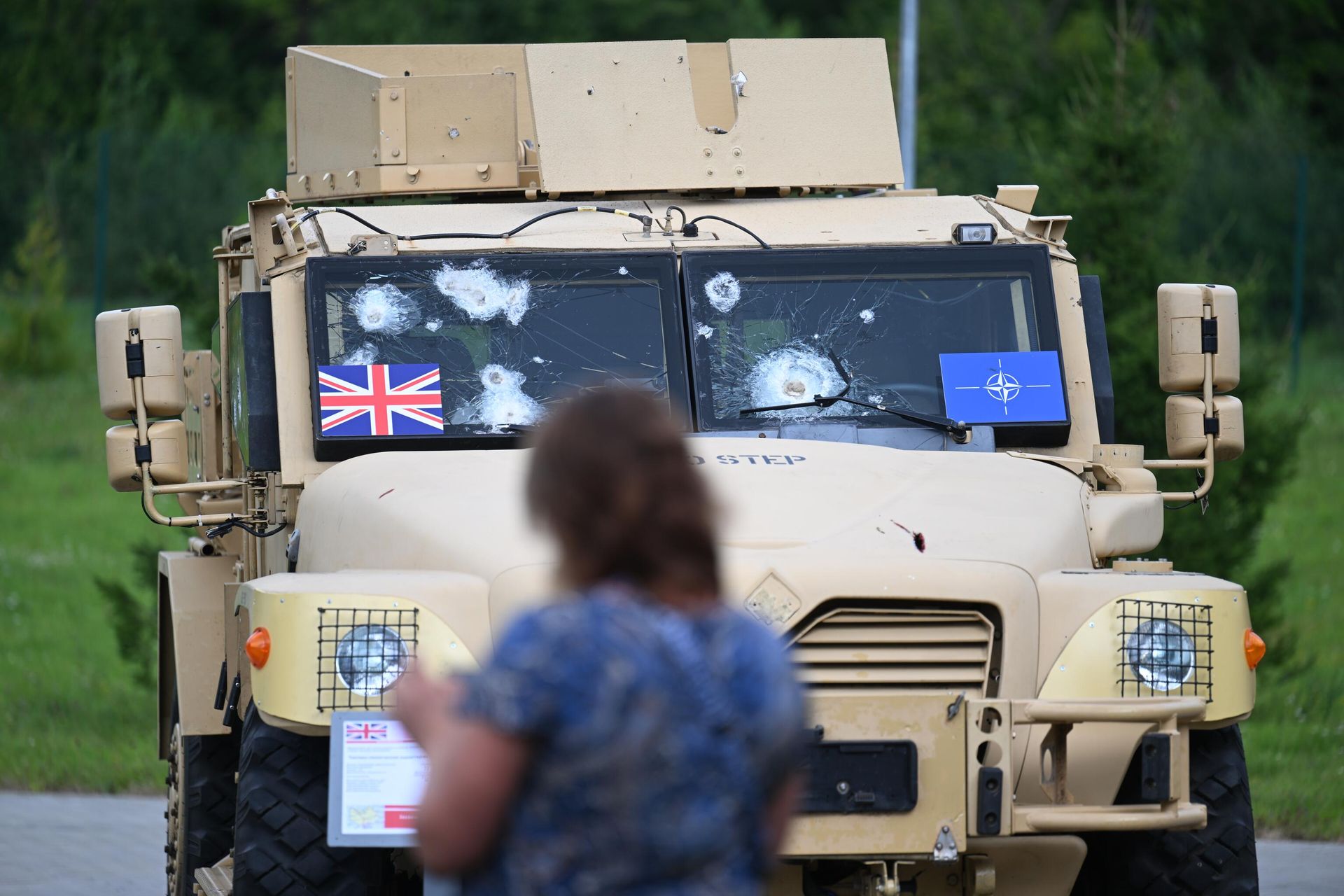 Ukraine's UK-supplied Husky armored vehicle on display at Army-2023. File photo - Sputnik International, 1920, 20.08.2023