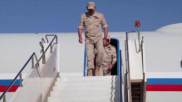 Visit of the Delegation of the Russian Ministry of Defense to Libya  - Sputnik International