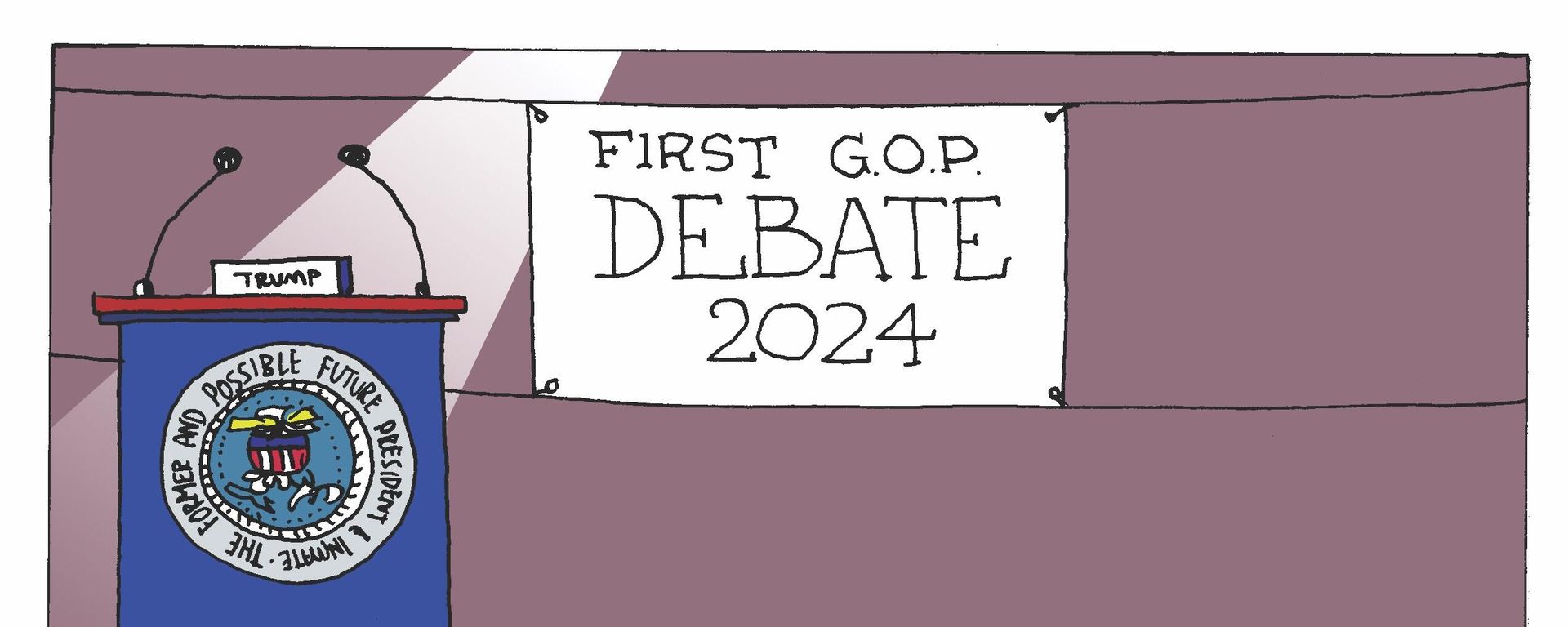 Trump-Less Debate Trump-Less Debate - Sputnik International, 1920, 23.08.2023
