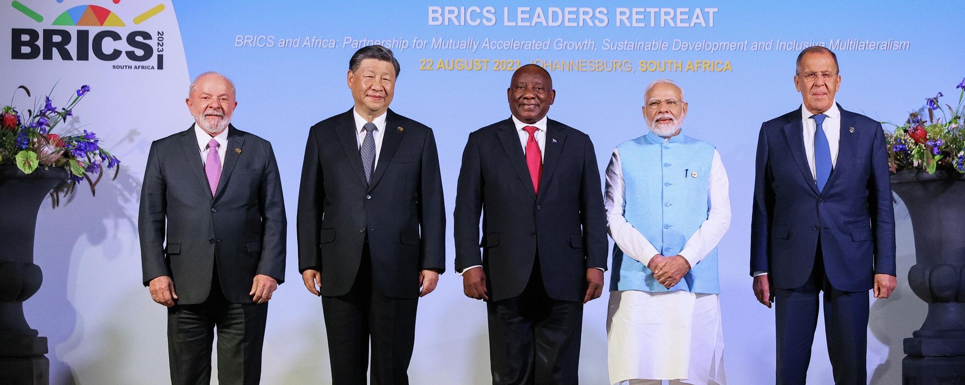15th BRICS summit in Johannesburg 15th BRICS summit in Johannesburg - Sputnik International, 1920, 27.08.2023