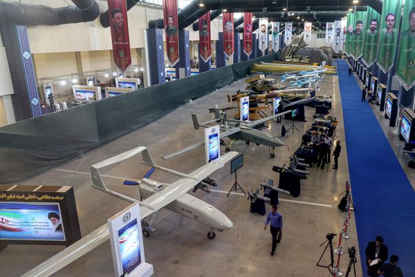 A general view of Iran's exhibition of its defense industry achievements. - Sputnik International