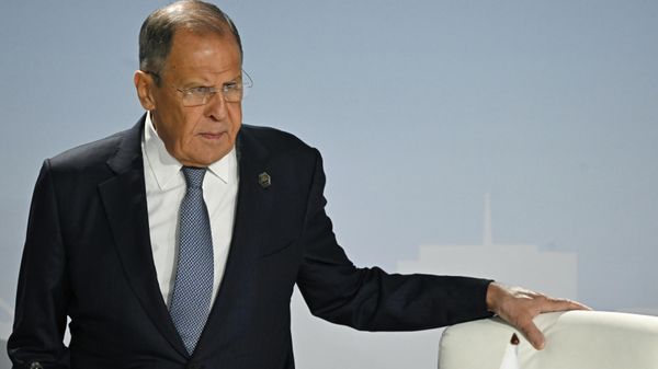 Russian Foreign Minister Sergey Lavrov at the closing press conference after the joint meeting of BRICS leaders with leaders of invited countries and multilateral organizations. - Sputnik International