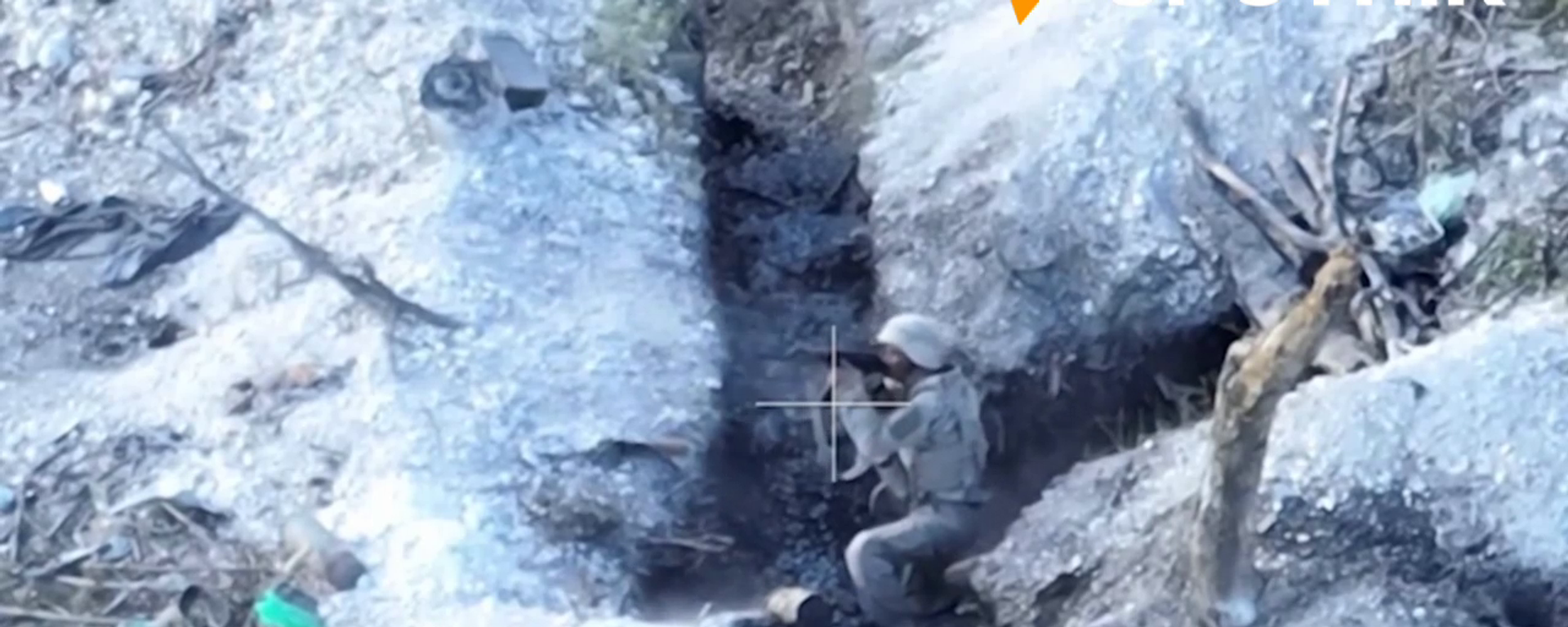 Russian FPV attack drone eliminates Ukrainian troops Russian FPV attack drone eliminates Ukrainian troops - Sputnik International, 1920, 26.08.2023