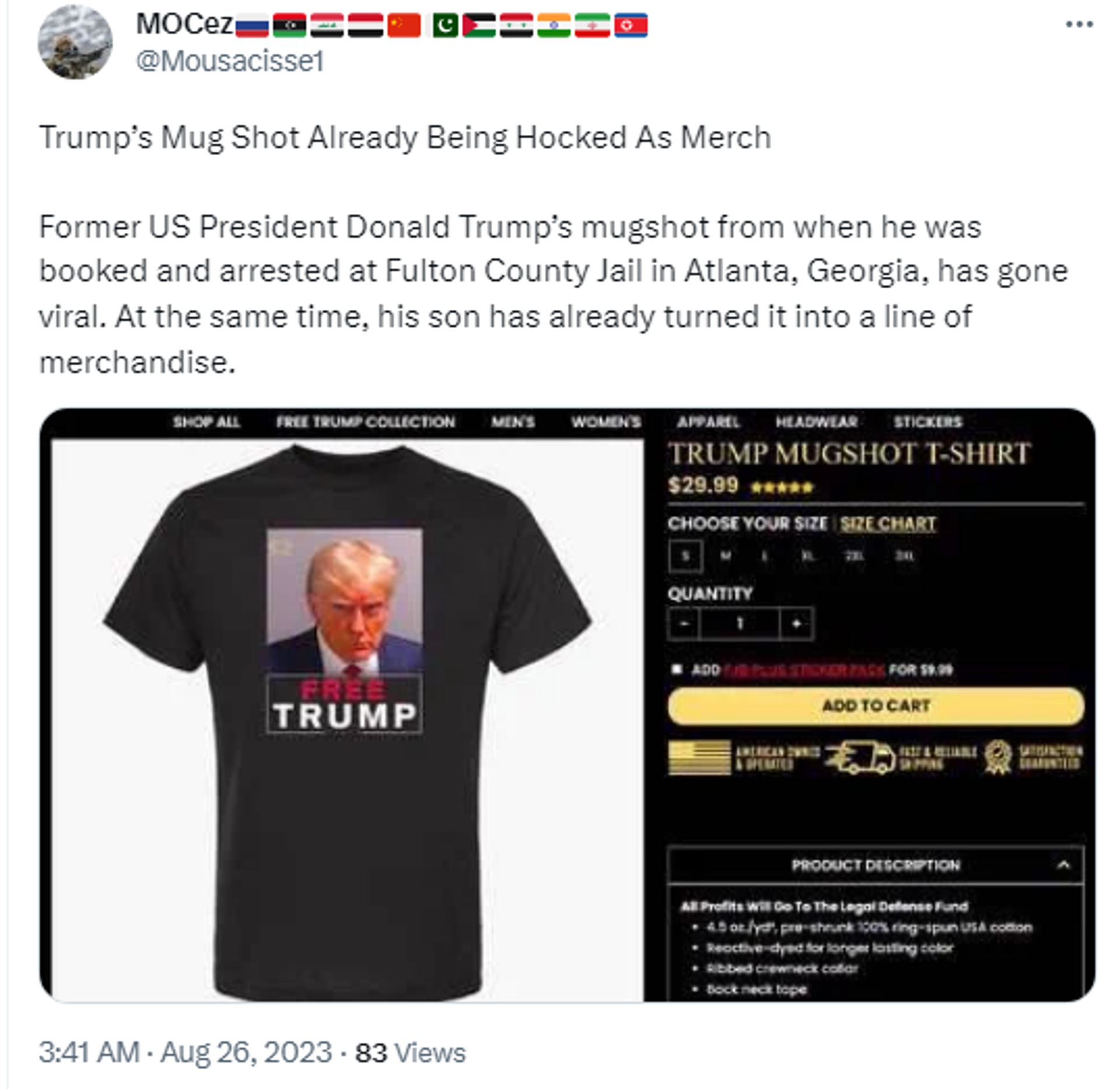 X screenshot. X screenshot. - Sputnik International, 1920, 27.08.2023
