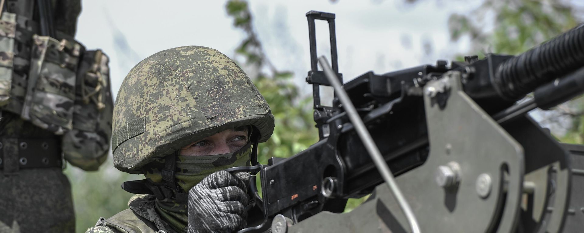 A serviceman from a Russian air defense rapid reaction group. File photo A serviceman from a Russian air defense rapid reaction group. File photo - Sputnik International, 1920, 10.09.2024