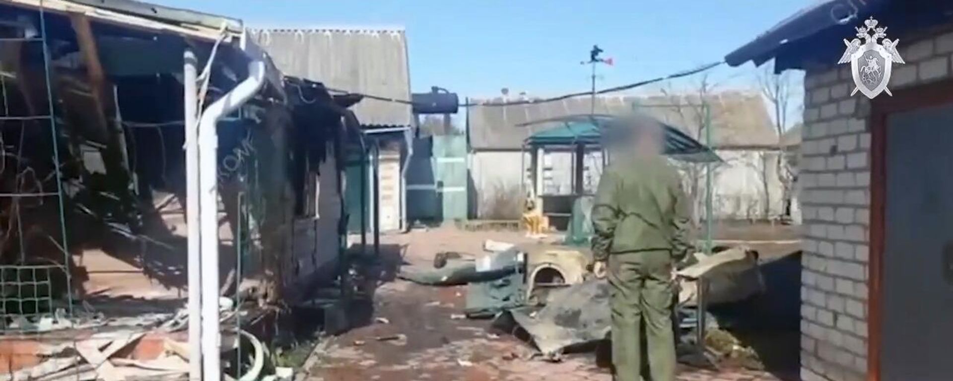Ukraine Shelled the village of Klimovo in the Bryansk Region - Sputnik International, 1920, 29.08.2023